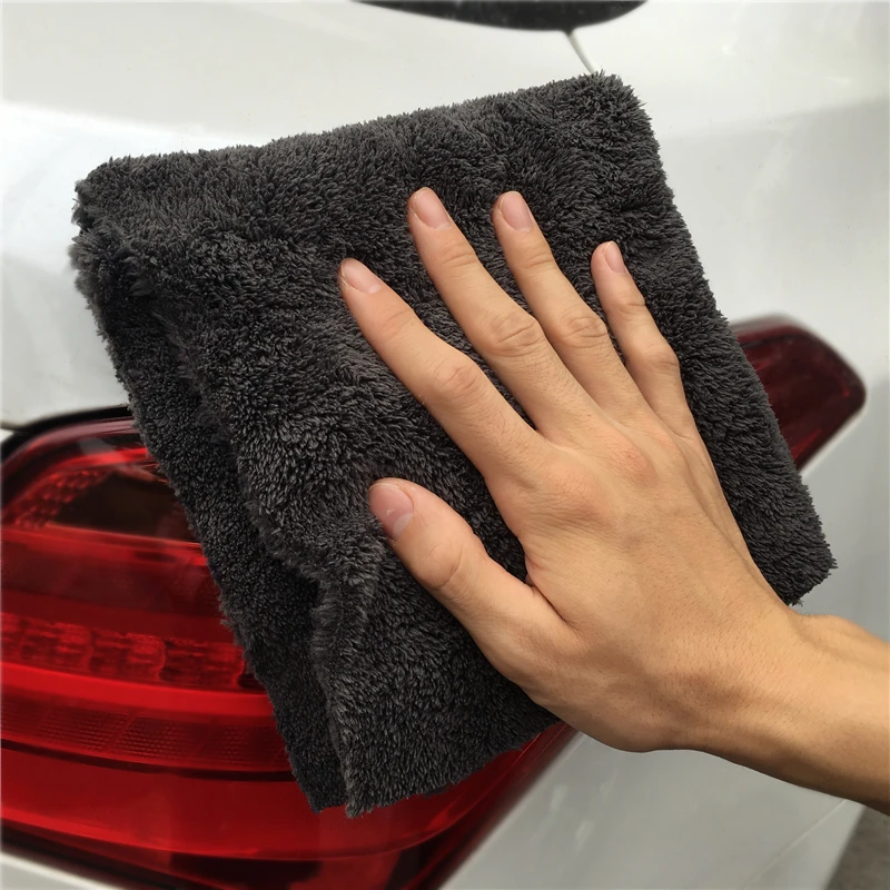 60X40CM 500GSM Premium Microfiber Car Detailing Towel Ultra Soft Edgeless Towel Perfect For Car Washing,Drying and Detailing