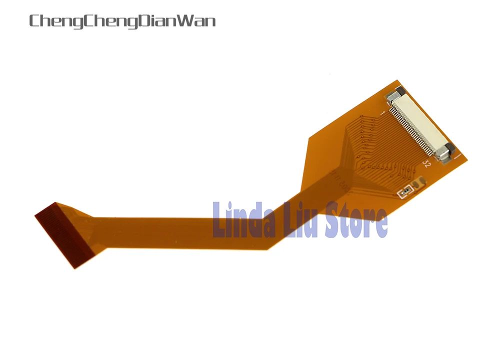 

10pcs/lot 32pin Flat ribbon Flex Cable converter adapter for GBA SP LCD Screen to use