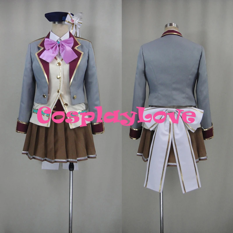 

New Custom Made Japanese Game Shiro Neko Project White Cat Project Princess Dress Cosplay Costume For Halloween Christmas