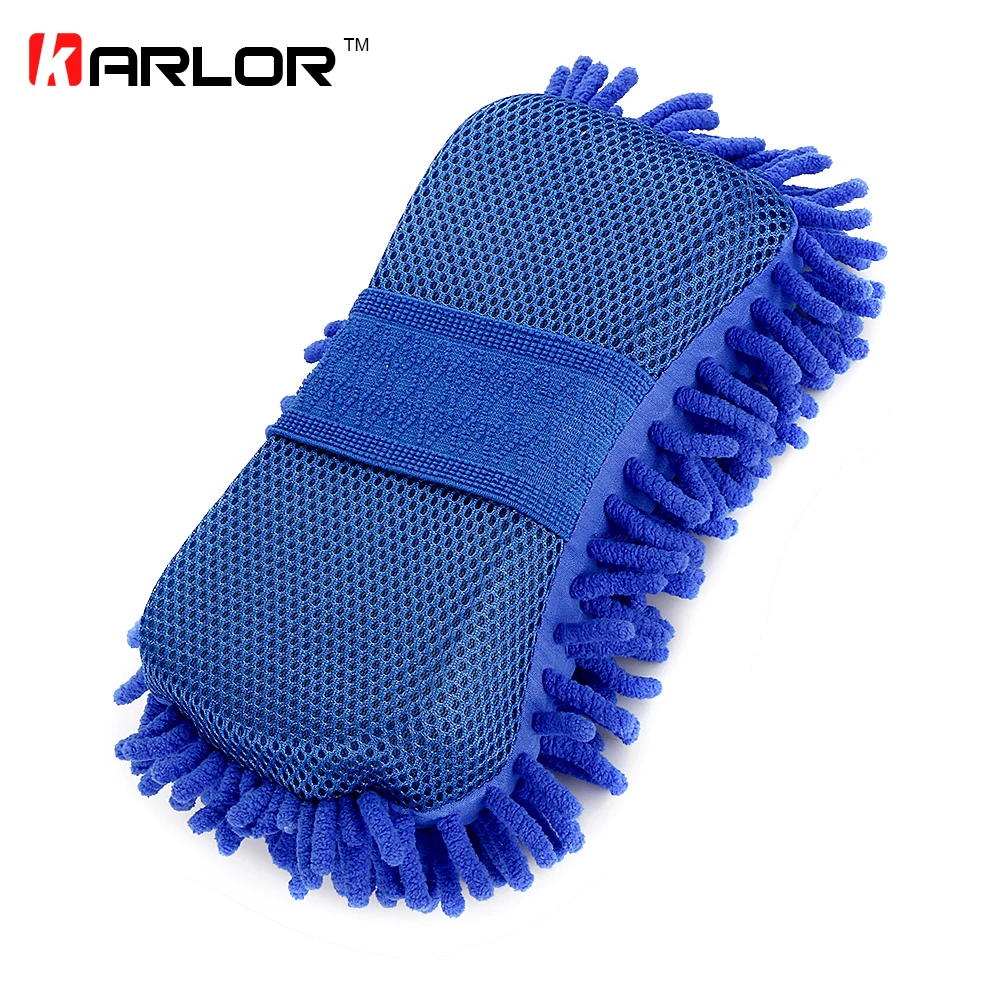 Car Styling Sponge Microfiber Washer Towel Duster For Cleaning & Detailing, Wahing Brushes For BMW Ford Focus 2 3 Volkswagen VW