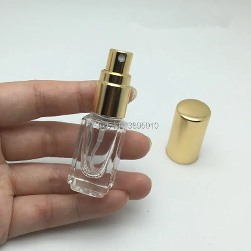 

3ml Glass Spray Bottles with Aluminum Cap Refillable Perfume Glass Bottle Portable Fragrance Bottle F633