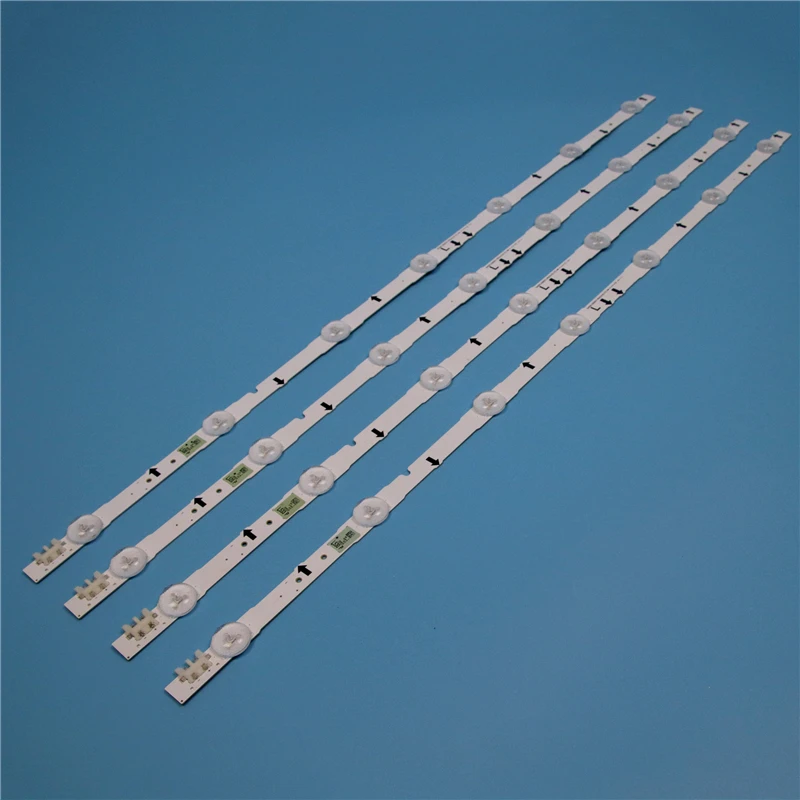 4 Piece LED Array Bars For Samsung UE32J6202AK UE32J6250SU UE32J6270SU 32 inches TV Backlight LED Strip Light Matrix Lamps Bands