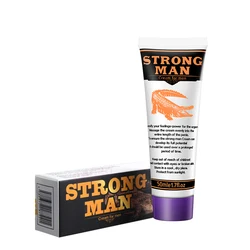 Strong Man Penile Enlargement Cream 50ml Big Dick Increase Grow Gel Thickening Male Cock Extender Erection Enhancer Aphrodisiac