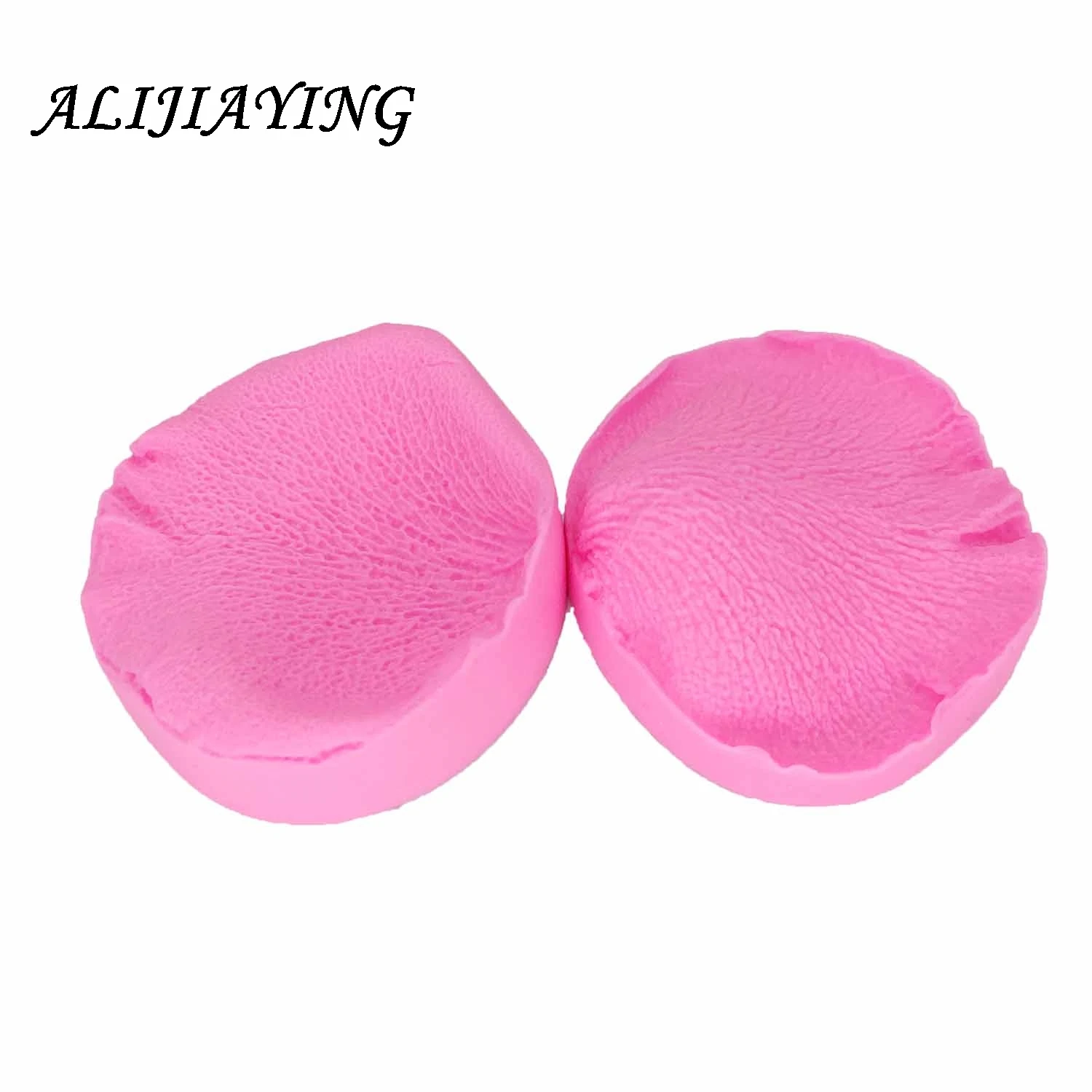 2Pcs/set Big Rose Flower petal Sugarcraft Silicone Fondant Molds Wedding Cake Decorating Tools dessert decorators moulds D1284