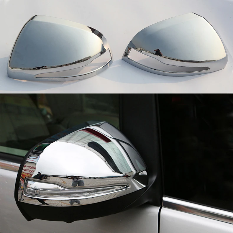 

TTCR-II ABS Chromed Protector Refit Rearview Mirror For Mercedes-Benz V260 260L 2016 2017 Decorative Rubbing Bumper Trim Frame