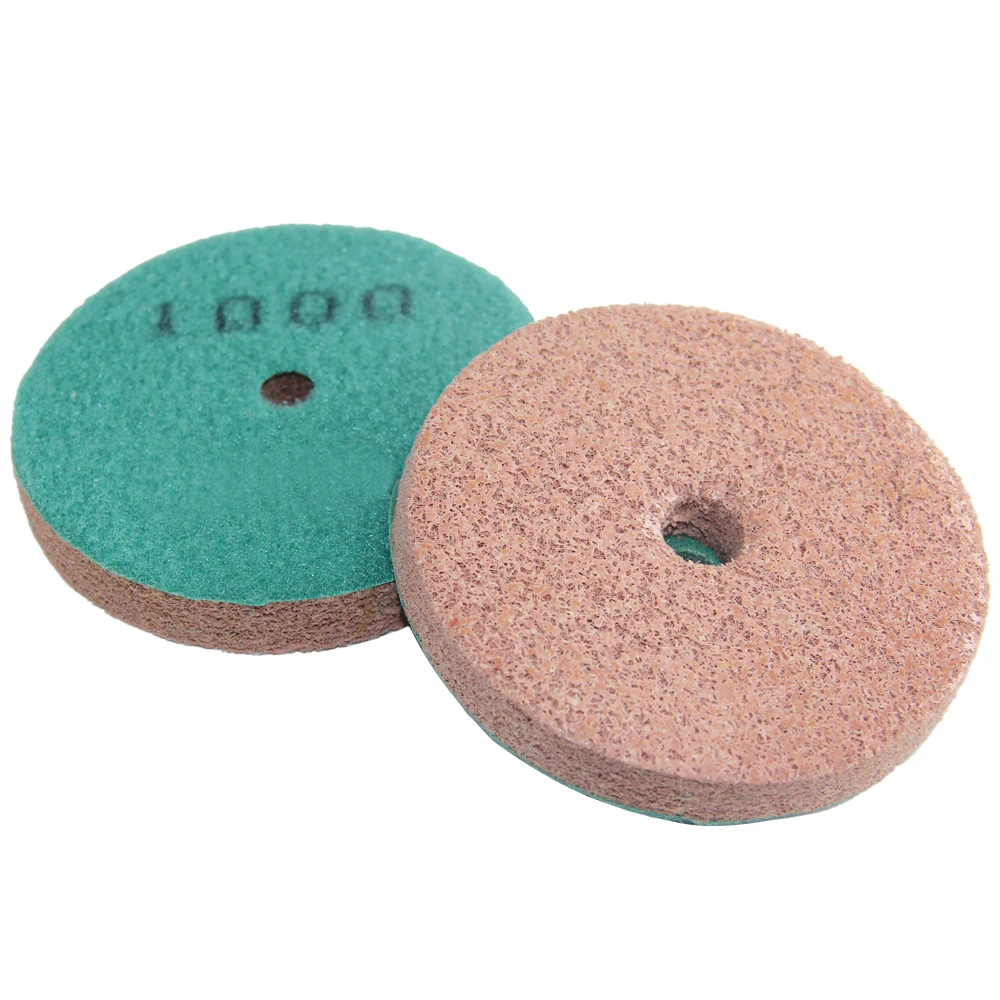 100mm Sponge Granite 4 Inch Sponge Diamond Polishing Pad For for Marble Artificial Stone