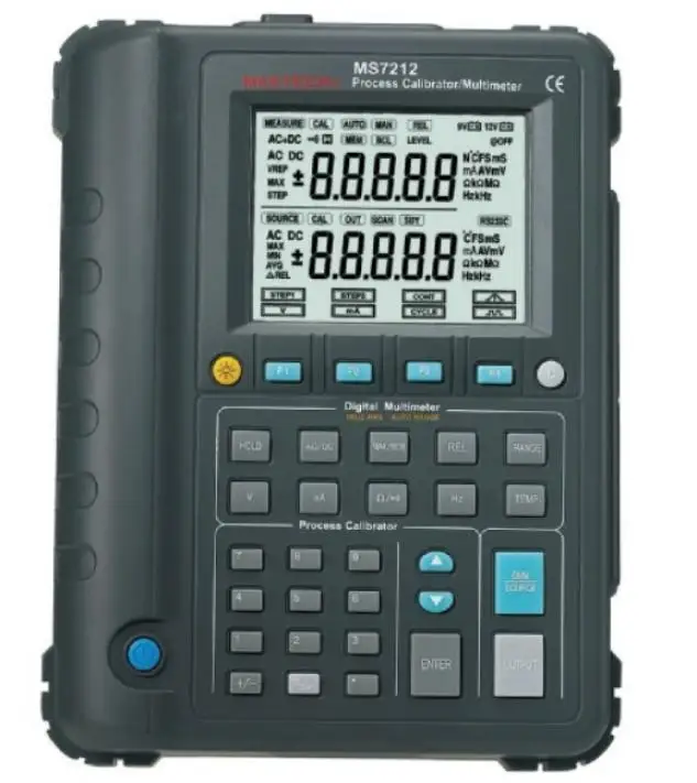 

Multifunction Process Calibrator / Correction Voltage And Current Frequency Temperature Resistance MS7212