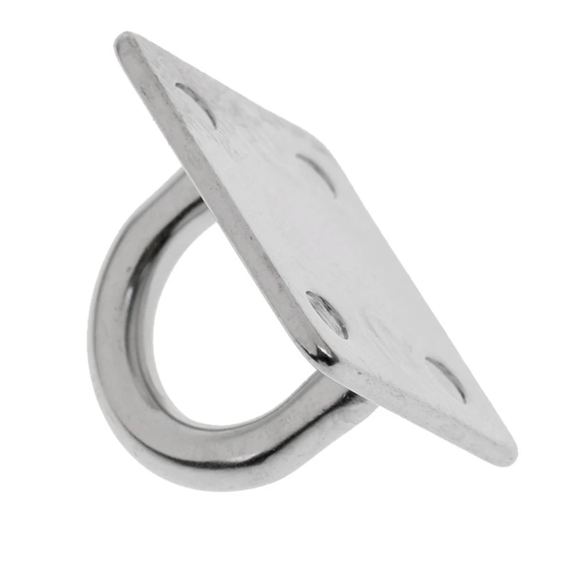 

In stock 304 Stainless Steel 5mm Thick Ring Square Sail Shade Pad Eye Plate Boat Rigging 6pcs