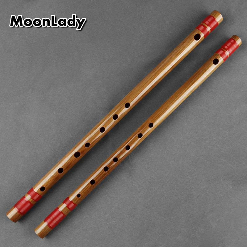 7 Hon/8 Hon Japanese Flute with line Handmade Woodwind Traditional Musical Instrument Flute with Protective bag for Beginner