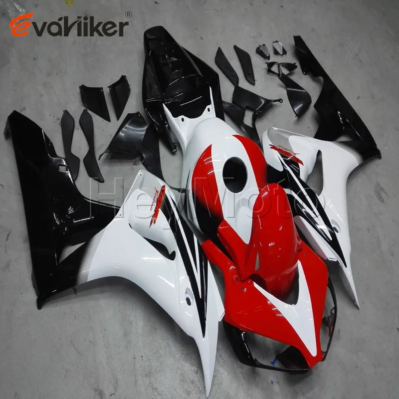 ABS motorcycle fairing for CBR1000RR 2006 2007 red white black CBR1000 RR 06 07 ABS Plastic Set Injection mold