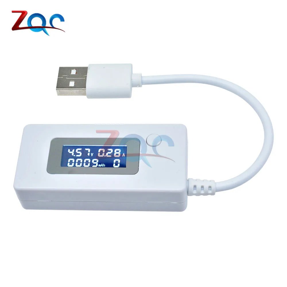 LCD USB Ammeterโทรศัพท์มือถือPower Bank Chargerแรงดันไฟฟ้าความจุTester Meter DC 4 -30V 50 -3000mA