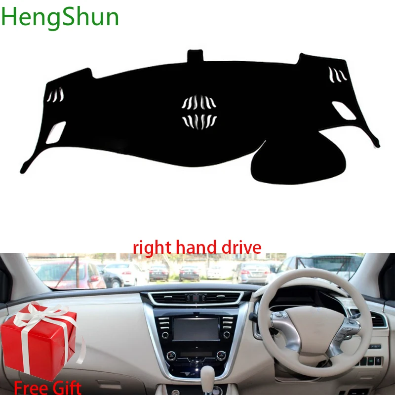 

Для Nissan Murano 2015-2019 автомобильный Стайлинг Даш коврик наклейка на приборную панель Крышка Солнцезащитная Накладка для приборной панели