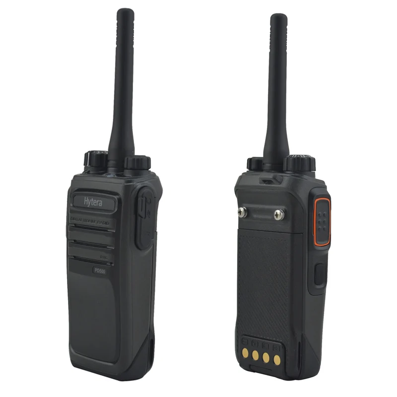 HYT Walkie Talkie Hytera PD500 400-470MHz UHF Digital Portable Radio DMR Handheld Transmitter PD-500