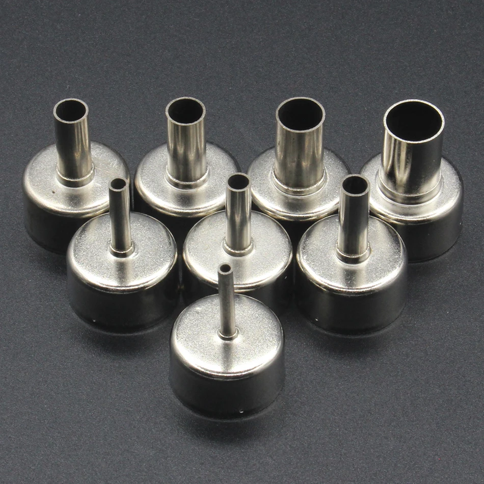 chuilian 7pcs/lot BGA Nozzle SMD Hot air gun nozzle 858 Hot air For saike yihua aoyue ATTEN