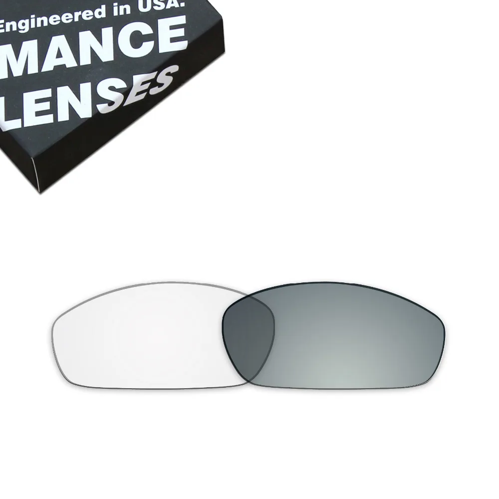 

Millerswap Replacement Lenses for Oakley Blender Sunglasses Photochromic Clear (Lens Only)