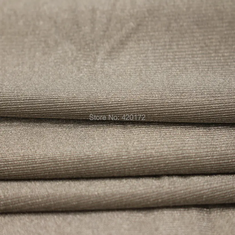 100% Silver Fiber Fabric Pyrographic Anti-Radiation Protect Against Electromagnetic Waves image 6