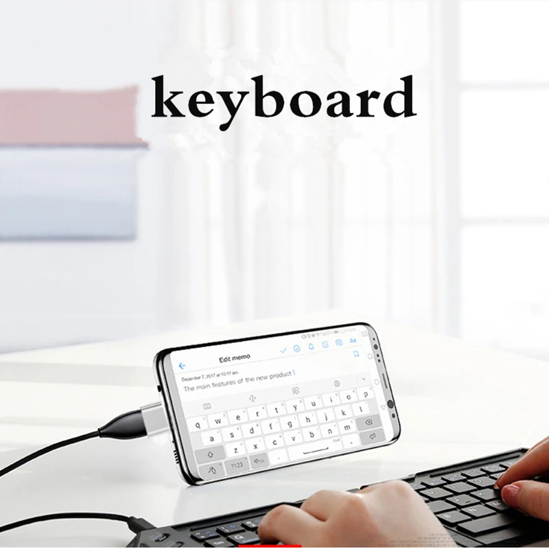 2024 NEW Original New Mini OTG Cable USB TYPE-C Adapter Micro USB to USB Converter for Android For USB Disk Tablet PC