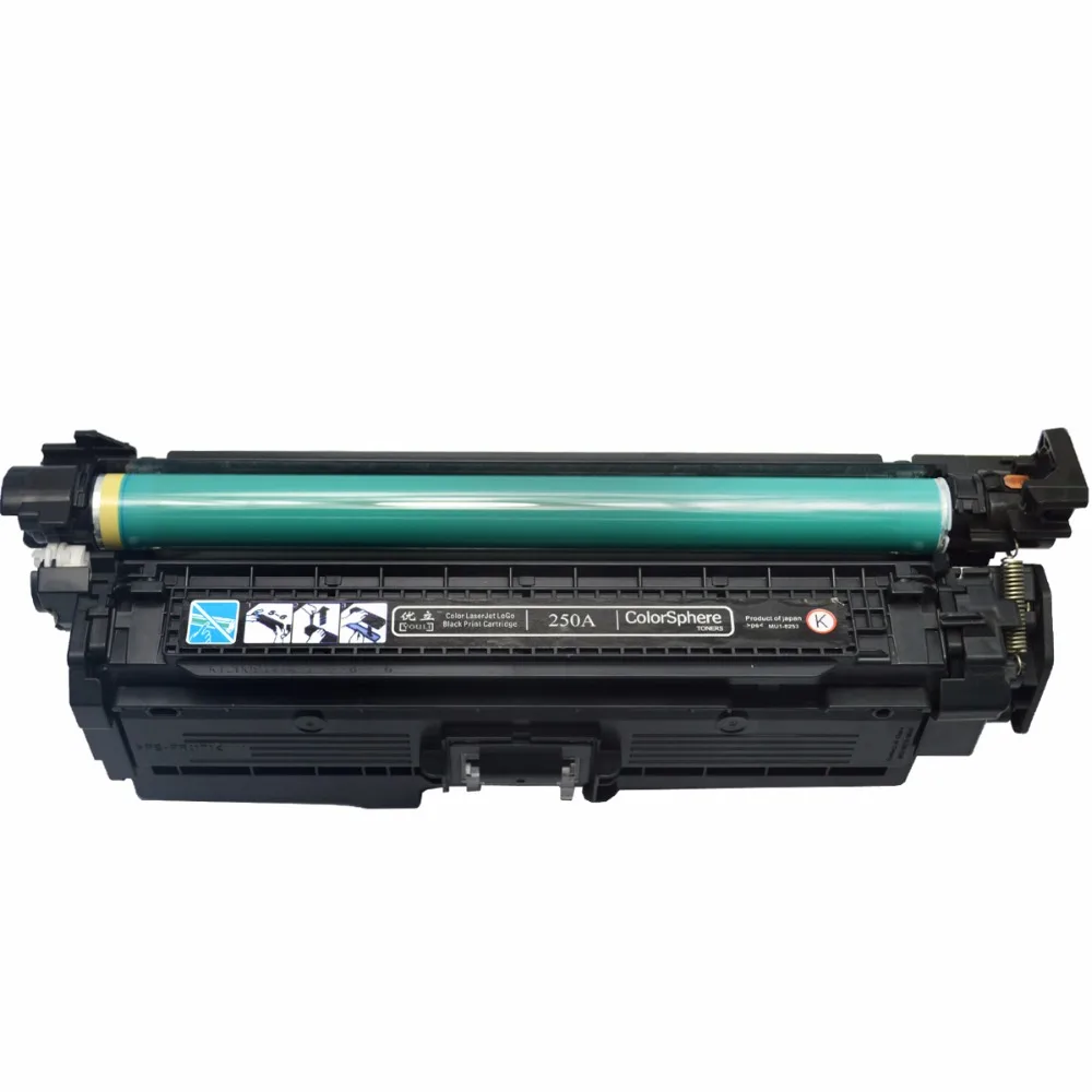 Free shipping  CE250A CE251A CE252A CE253A CNLINKCLR  Compatible Color Toner Cartridge Used For HP Laserjet 3525 3525N 3525