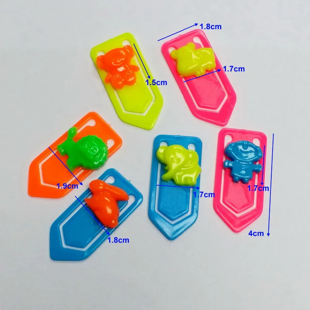 100Pc Animal Paper Clip E619 Birthday Party Favor Pinata Souvenirs Gadget Giveaway Present Easter Egg Back To School Cadeau Gift