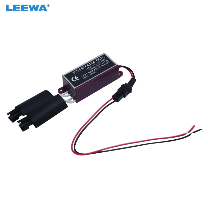 

LEEWA Car Auto Spares DC12V Inverter Ballast For CCFL Angel Eyes Light Halo Ring #CA5327