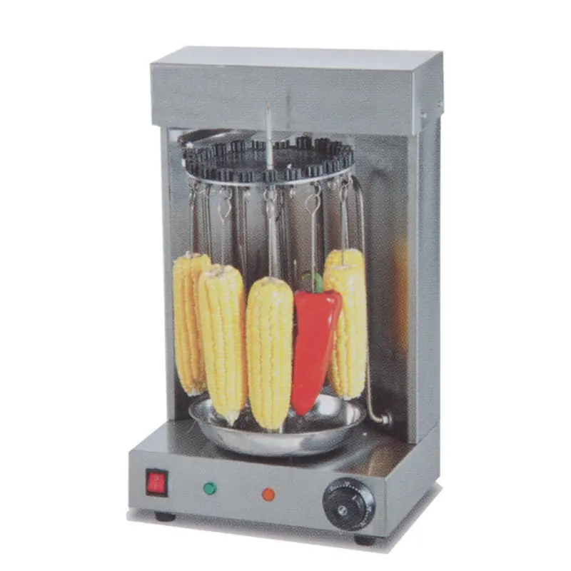 

PKJG-21 электрическая Вертикальная многофункциональная жаровня для кукурузы, мяса, барбекю, 21 крючок, ротационный ростер