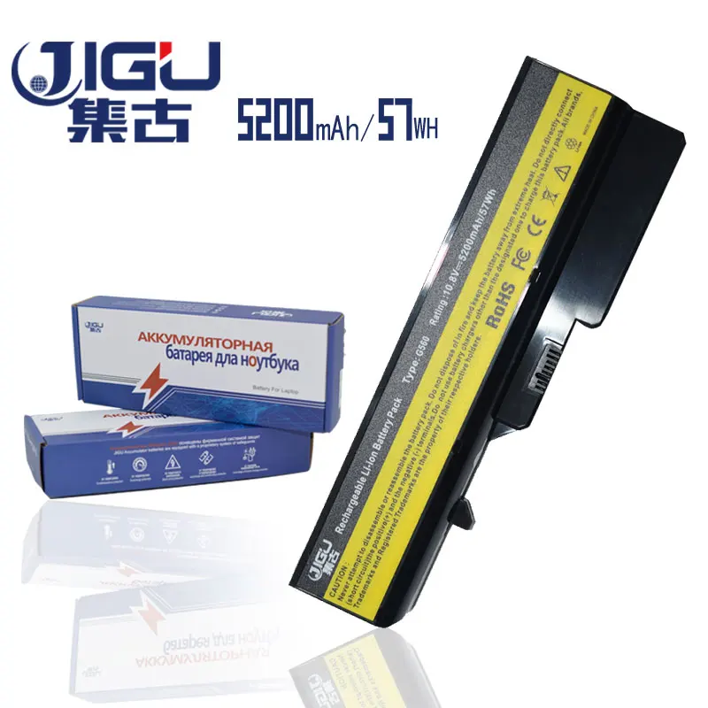 JIGU 6Cells Laptop Battery For Lenovo IdeaPad B470 V470 V300 V370 Z370 Z460 Z470 Z560 Z570 G460 G470 G560 G570 G770 G780