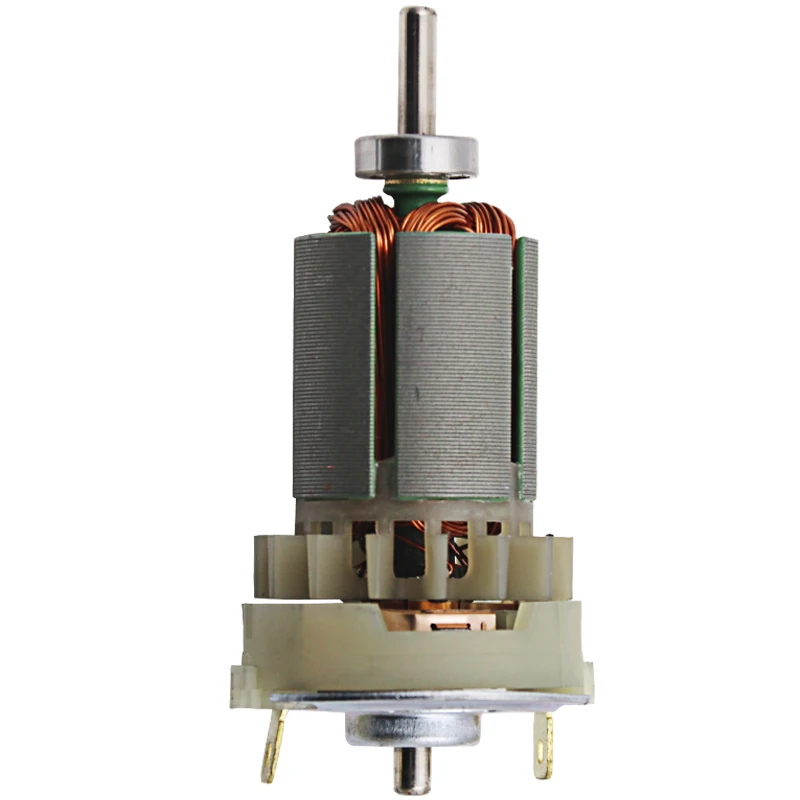 Motor de alto par de 12V CC, Motor de alta potencia y bajo ruido, 895, rodamientos de bolas dobles