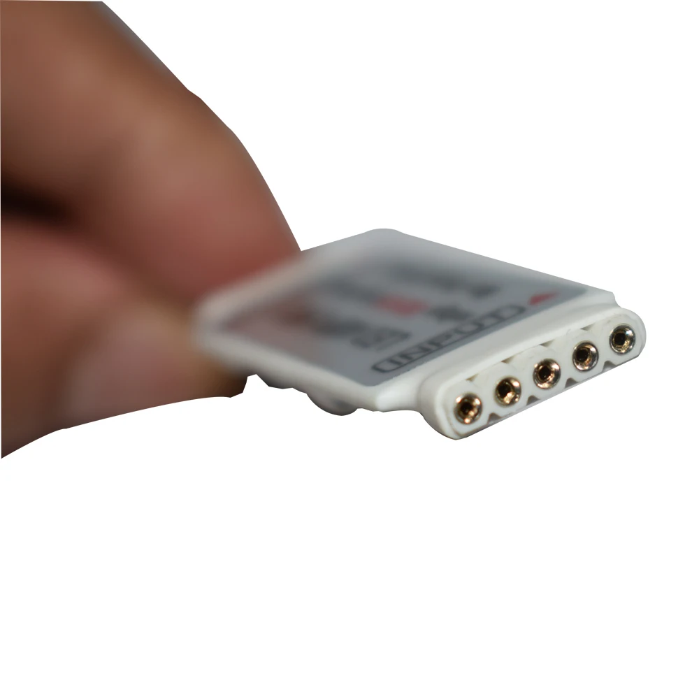 Mini RGBW LED Controlador de Sinal Repetidor, Fita LED, DC5-24V, 5Pin, 4CH x 4A, 5050, 2835
