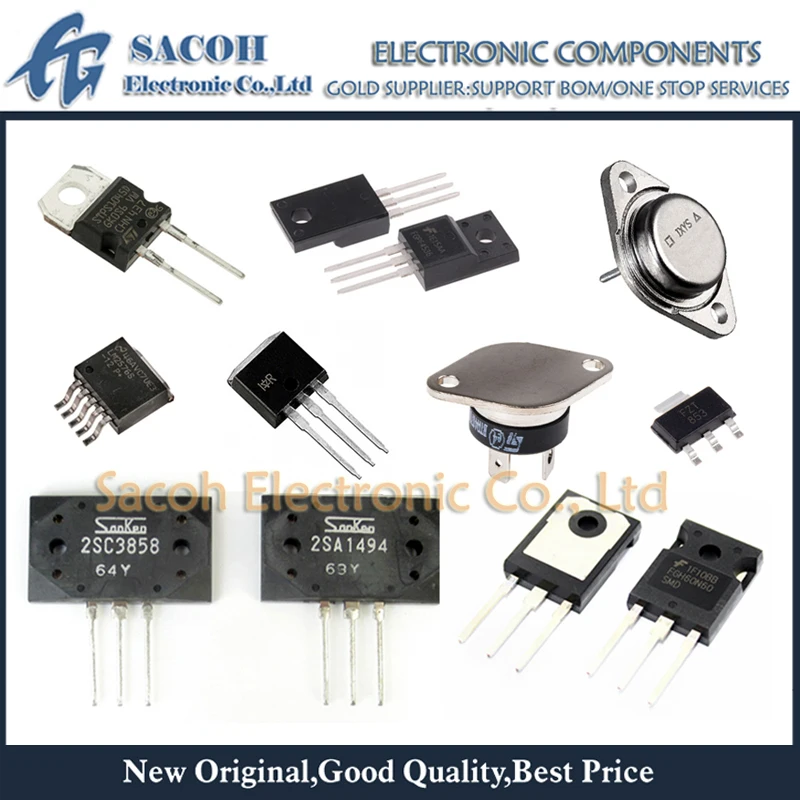 Transistor MOSFET de puissance remis à neuf d'origine, éventuelles P11N80C3, 11N80C3, SPA11N80C3, 11N80, TO-220, 11A, 800V, 10 pièces par lot