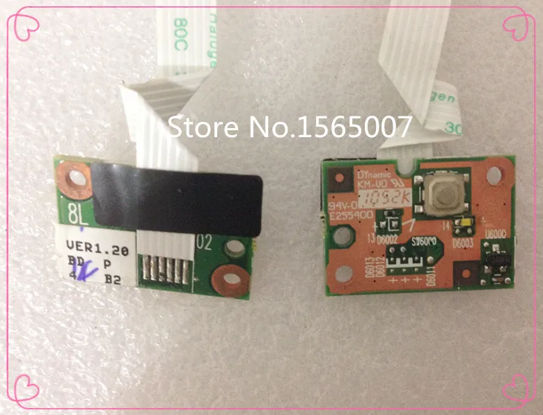 For HP CQ32 G32 DM4 DV3-4000 Switch board switch power board switch button board