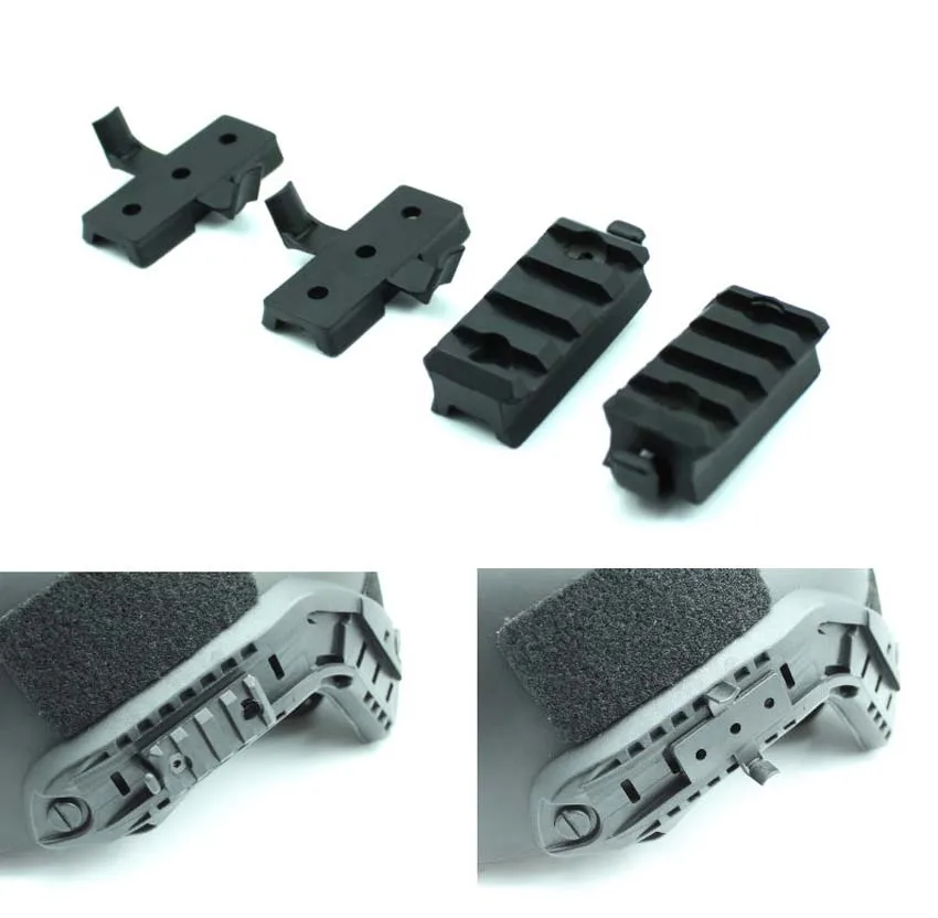 Adaptador rail Picatinny para casco táctico OPS modular - imagen 4