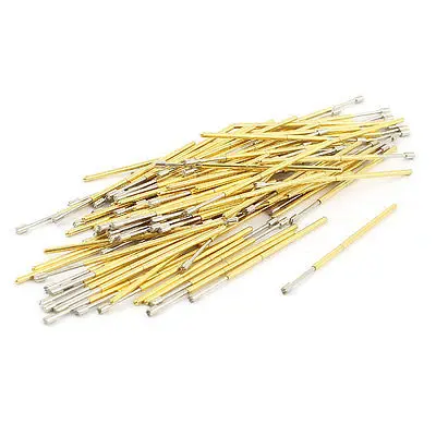 100Pcs PL75-H 1.3mm 9-Point Crown Tip Spring PCB Testing Contact Probes Pin