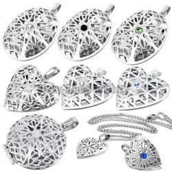 Hot Selling Oval Perfume Diffuser Locket Pendant Essential Oil Fragrance Necklace Drop Shipping