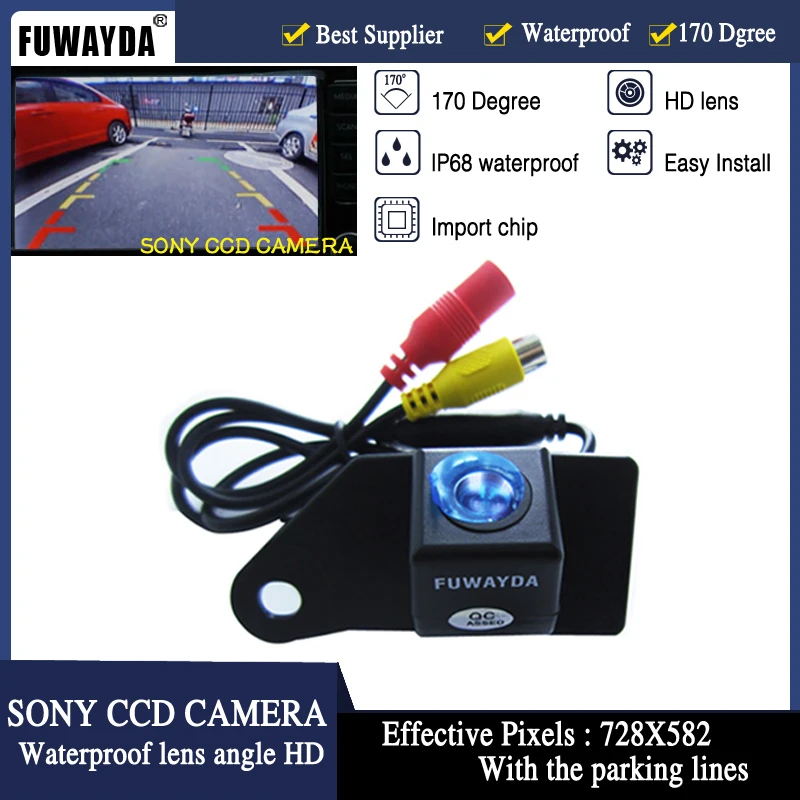 FUWAYDA Free Shipping SONYCCD Chip Special Car Rear View Reverse Backup Parking Safety DVD GPS CAMERA for MITSUBISHI RVR ASX SUV