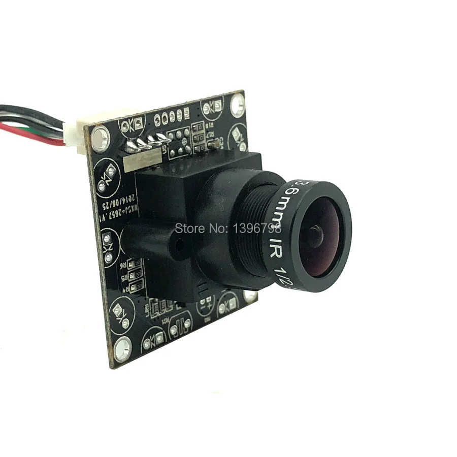 PU`Aimetis MP Surveillance Cameras 720P HD 3MP 3.6mm Lens 90 degree USB2.0 camera module