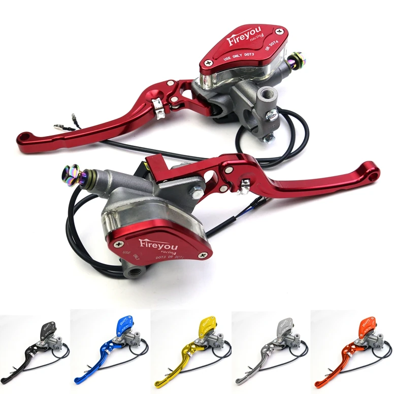 Dźwignia Regulowany uchwyt Sprzęgło hydrauliczne Pompa hamulcowa Cylinder główny Wyścigi motocyklowe Uniwersalny do hamulca Yamaha Kawasaki