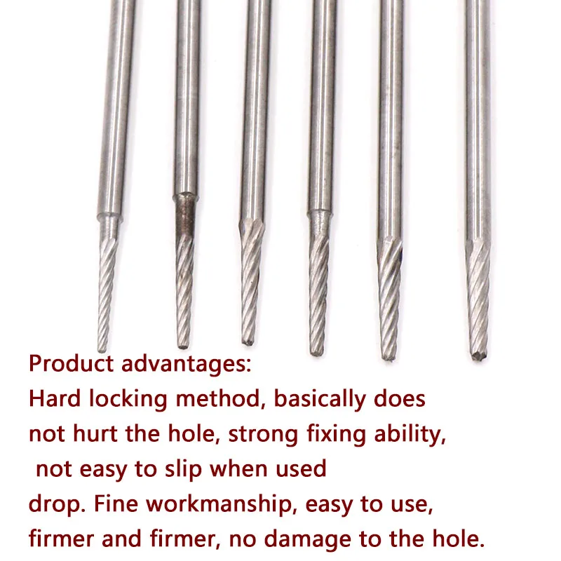 1pcs 1.2/1.6/1.8/2/2.2/2.35mm Beads Polishing Fixed Shaft Mounting Shafts Ball Knife Woodworking Tools Wooden Beads Drill Bit