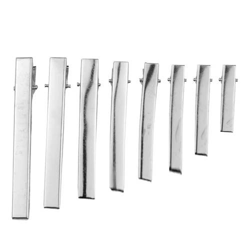 Imagen 1 del producto Pinzas para el pelo de cocodrilo de Metal de 32mm/35mm/40mm/45mm/55mm/65mm/75mm/95mm, horquillas Korker Bow 50 piezas en 1 juego-15