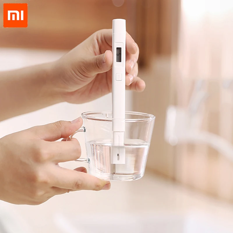 Xiaomi Mijia Smart Water Quality Test Monitor, TDS Medidor Tester Pen, Medição de pureza da água para sua saúde, 100% original