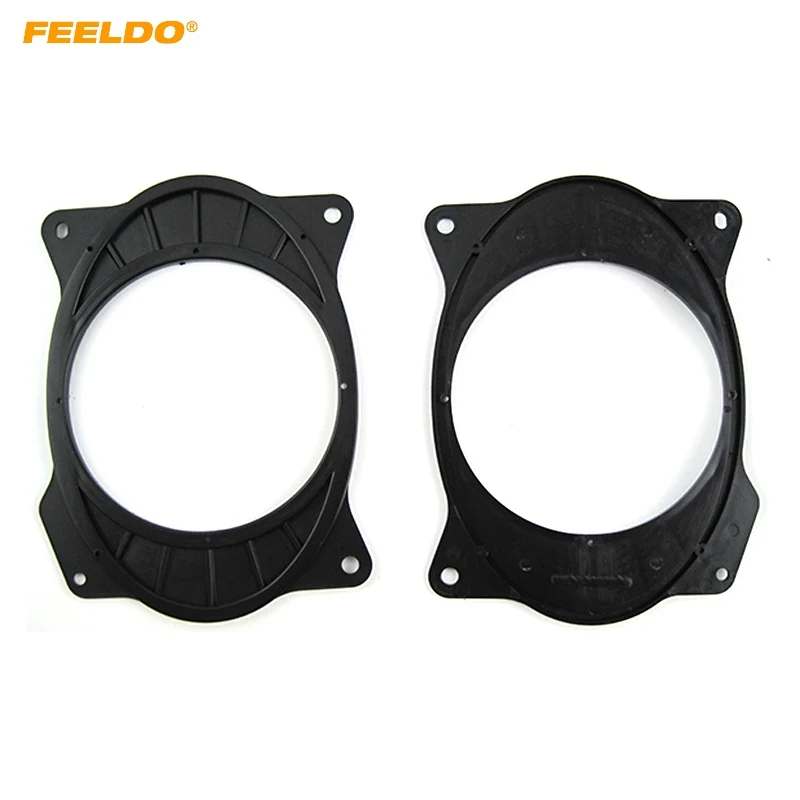 FEELDO 2pcs Car Speaker Mat for Toyota Camry Reiz Corolla 2006-2011 Lexus IS200/IS300 Solid 6*9 To 6.5