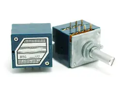 RK27112 A10K A20K A50K A100K ORIGINAL RK271 27type 6Pin 25mm Volume Control Potentiometer Enthusiast Level For ALPS x 5PCS