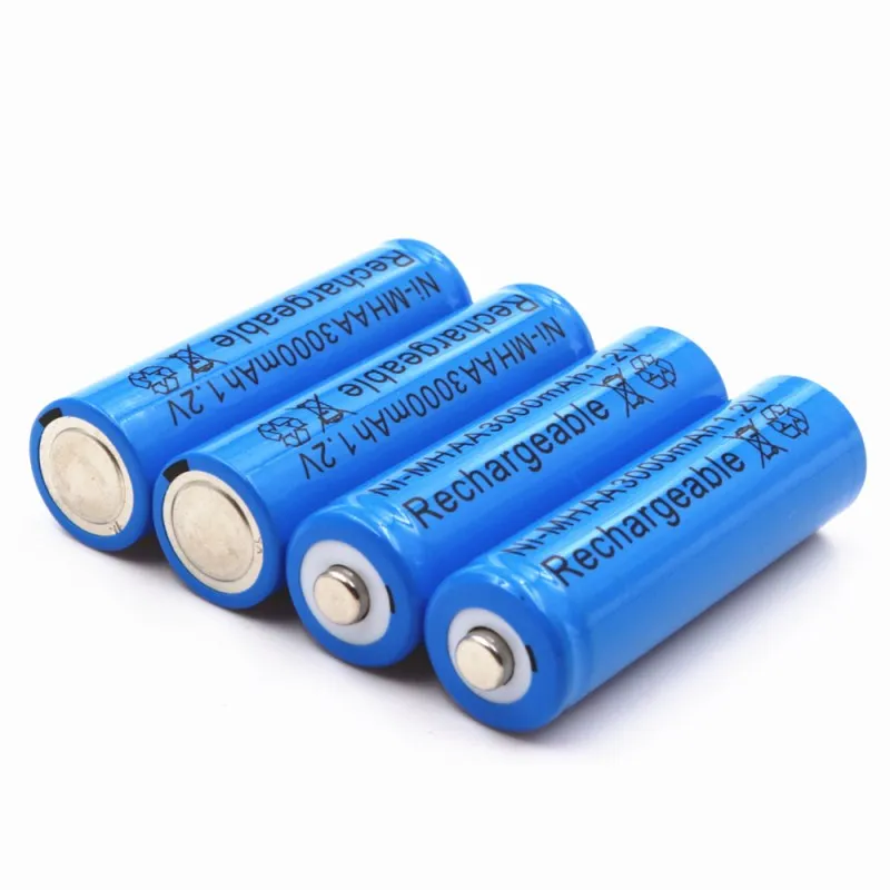 1PC 1.2v 1800mAh AAA Ni-MH bateria 1.2V AA 3000mAh akumulatory bateria ogród lampa słoneczna LED latarka latarka