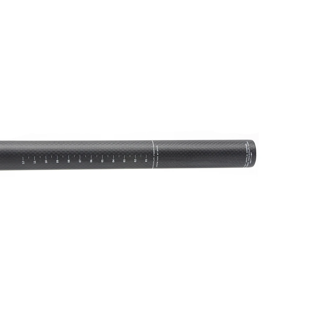 Newest Full Carbon Fiber Seatpost for Mountain Bike, Bicycle Seatposts, Road MTB Parts, 27.2、30.8、31.6*350,400mm Offset ZG308