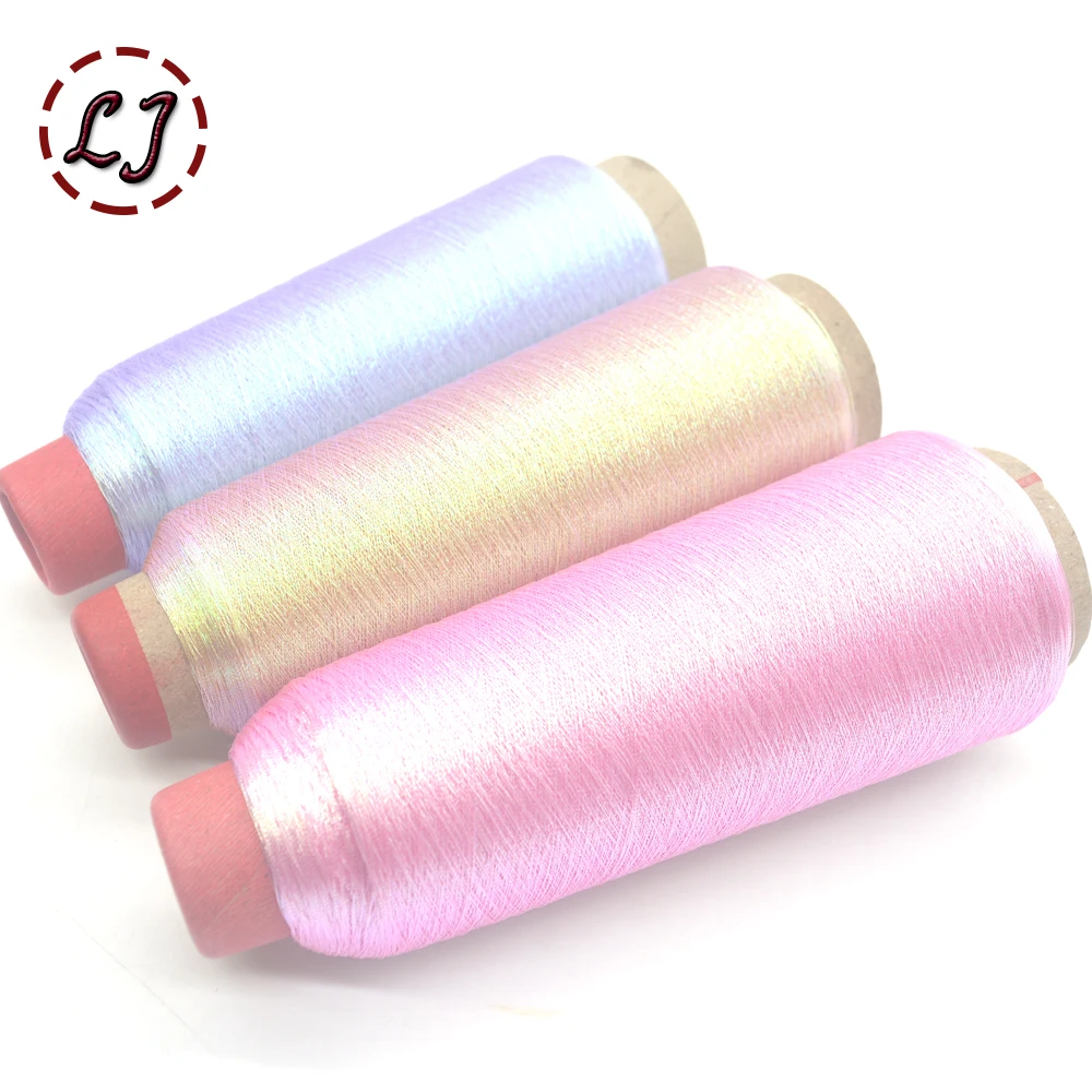 Hot sale 3200M/Roll DMC Metallic Embroidery Crochet Knitting Yarn Cross Stitch Metallic Yarn Threads Sewing accessory diy