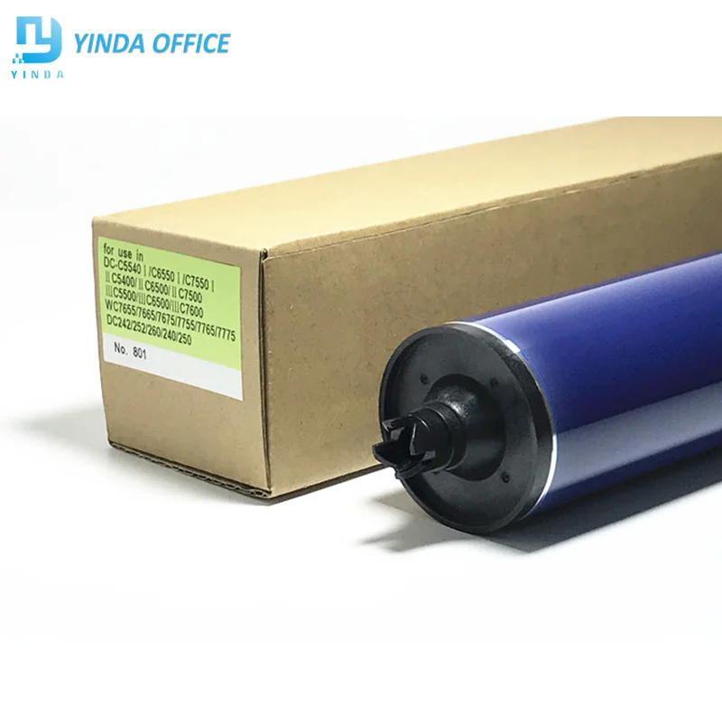 1pc dc252 Black Cylinder for Xerox 700 opc drum For Xerox 550 Docucolor 240 250 242 252 260 C75 J75 c7600 black opc drum