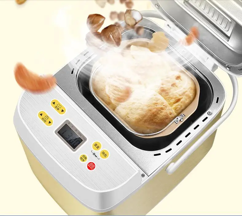 Automatic Bread Maker Baking Machine Multifunction Bread Maker Intelligent Toast Yogurt Toaster Cake Dough Mixers