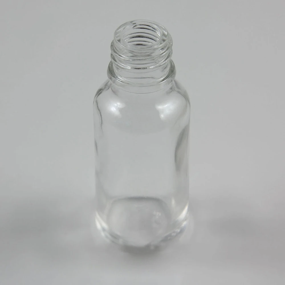 

50pcs 20ml clear Glass Essential Oil Bottle Without any cap,could match with sprayer/pump/dropper cap,glass 20ml container