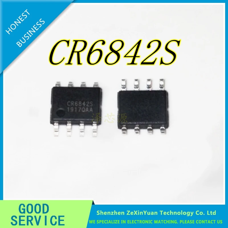 

30PCS/LOT CR6842S CR6842 SOP-8 new original In Stock