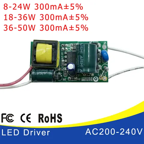 LED Lamp Driver 8-50W 175-265V AC Rosensuotich