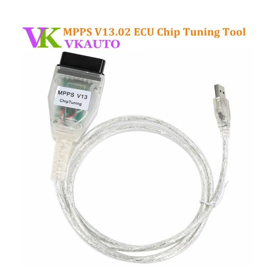 

SMPS MPPS V13.02 ECU Chip Remap Tuning Flash USB OBD2 Interface K+CAN MPPS V13